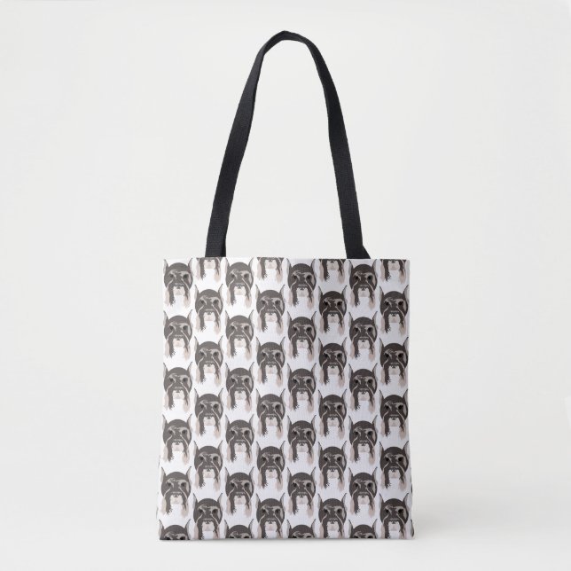 Schnauzer auf Tote Bag (Vorderseite)