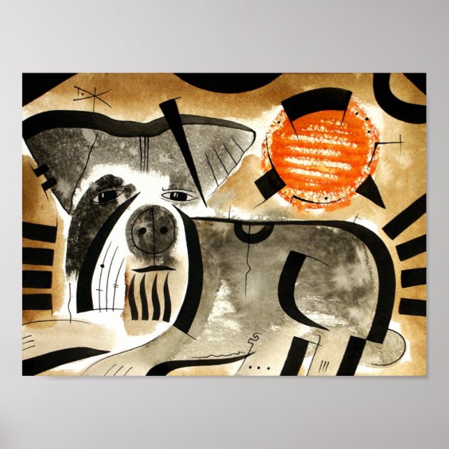 Schnauzer dog dk_2005aug8e poster (Vorne)