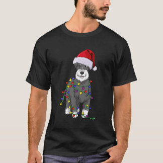Schnauzer Dog Geschenk für Weihnachten T-Shirt