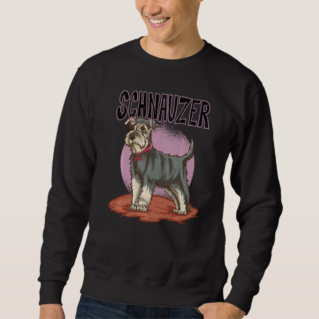 Schnauzer - Dog Identification - Dogs Lover - Dog  Sweatshirt (Vorderseite)