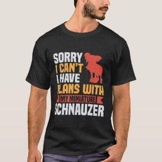 Schnauzer Dog Lover T-Shirt