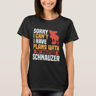 Schnauzer Dog Lover T-Shirt