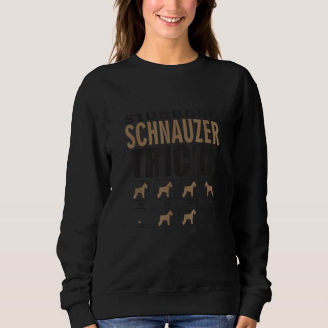 Schnauzer  Dog Owners K9 Puppy Sweatshirt (Vorderseite)