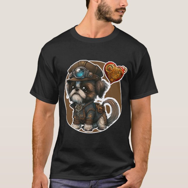 Schnauzer Dog T - Shirt (Vorderseite)