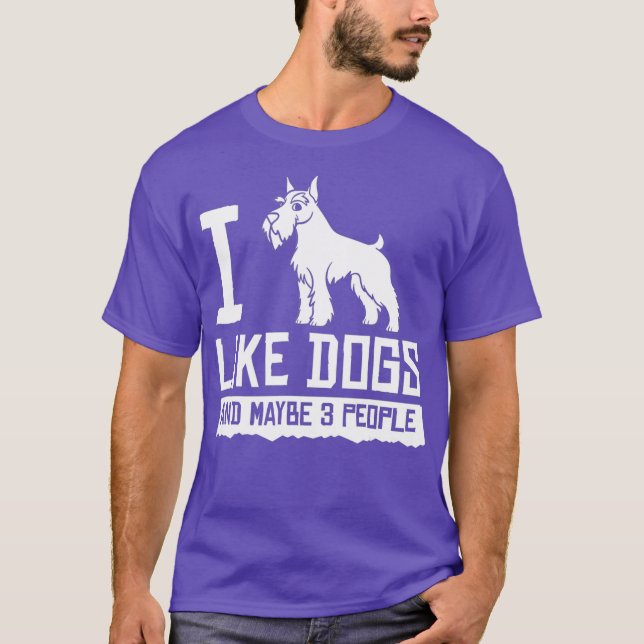 Schnauzer Dog Welpen Eigentümer Lover _22 T-Shirt (Vorderseite)