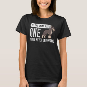 Schnauzer Dog Welppies Owner T-Shirt