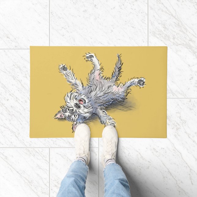 Schnauzer Door Mat Fußmatte (Indoor)