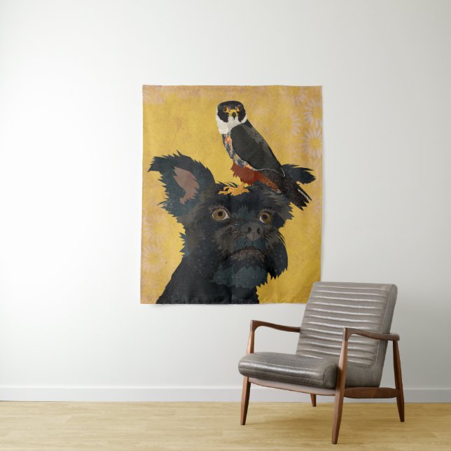 SCHNAUZER & FALKE WANDTEPPICH (Beispiel)