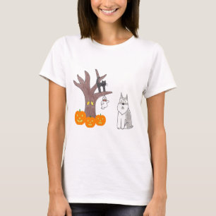 Schnauzer-Fall-T - Shirt