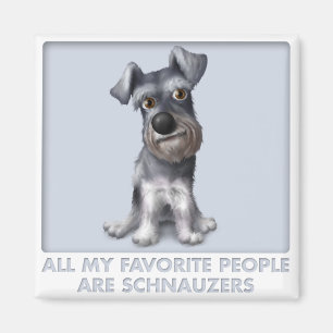Schnauzer Favorite Magnet