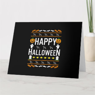 Schnauzer Halloween Lazy Ugly Costume Hund T - Shi Karte