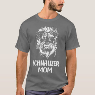 Schnauzer Hund Hunde Hunde Hunde Liebhaber Geschen T-Shirt