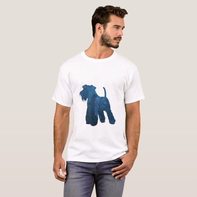 Schnauzer Hund T-Shirt (Vorne ganz)