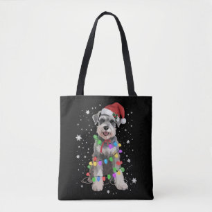 Schnauzer Hunde Baum Weihnachten Xmas Haustier Tie