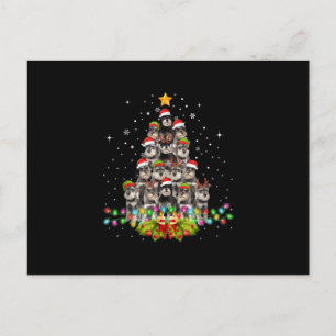 Schnauzer Hunde Trewein Weihnachten Weihnachten We Ankündigungspostkarte