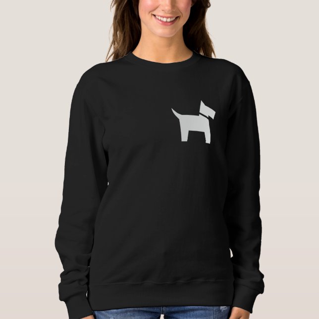 Schnauzer-Hunderasse Sweatshirt (Vorderseite)