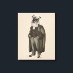 Schnauzer Lawyer Leinwanddruck<br><div class="desc">Haustiere</div>