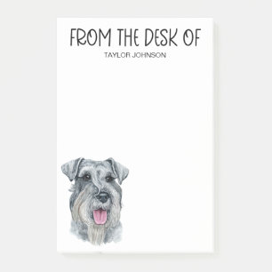 Schnauzer Liebhaber Post-it Klebezettel
