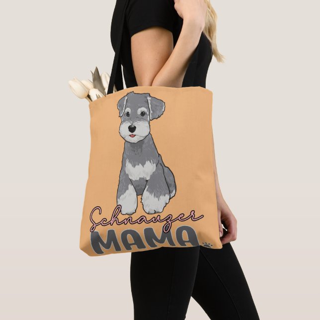 Schnauzer Mama (Von Nahem)