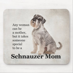 Schnauzer Mama Mouse Pad Mousepad