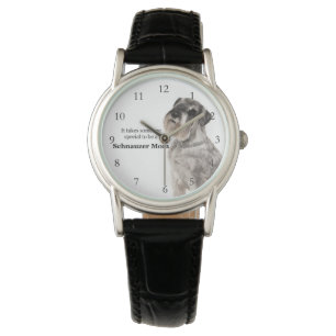 Schnauzer Mama Watch Armbanduhr