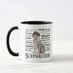 Schnauzer-Merkmal-Tasse Tasse