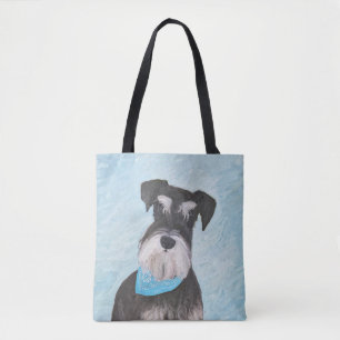 Schnauzer (Miniatur) Malerei - Niedlicher Original
