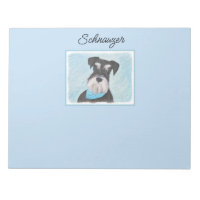 Schnauzer (Miniatur) Malerei - Niedlicher Original