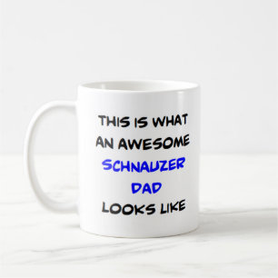 Schnauzer Papa, phantastisch Kaffeetasse