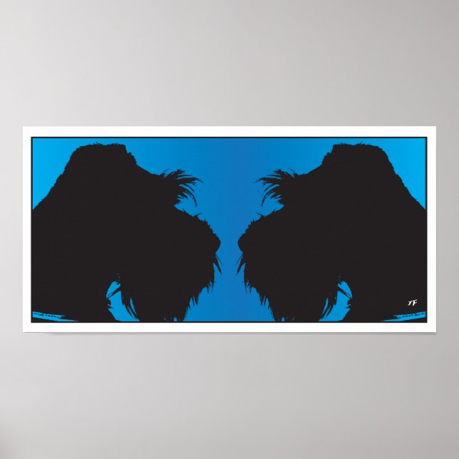 Schnauzer Poster (Vorne)