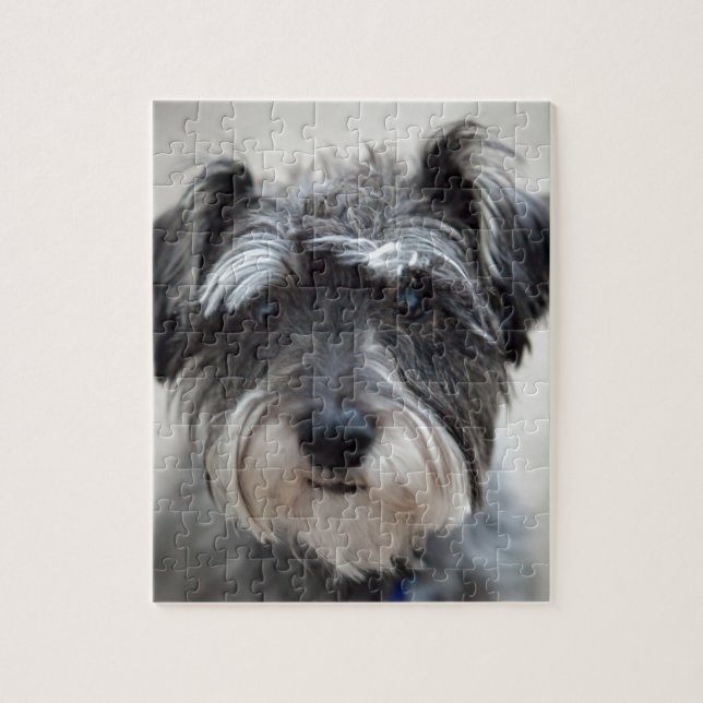 Schnauzer Puzzle (Vertikal)