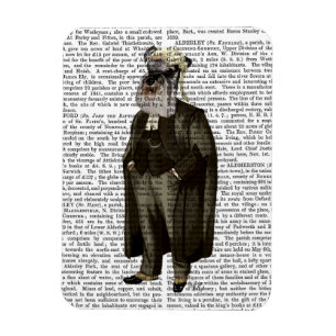 Schnauzer-Rechtsanwalt Magnet