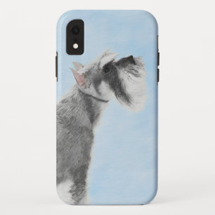 Schnauzer (Riese, Standard) Malerei - Hundekunst Case-Mate iPhone Hülle