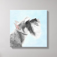 Schnauzer (Riese, Standard) Malerei - Hundekunst