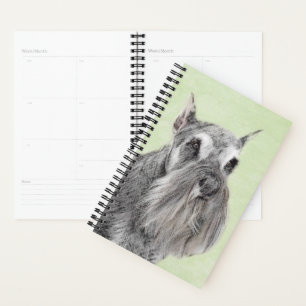 Schnauzer (Riese, Standard) Malerei - Hundekunst Planer