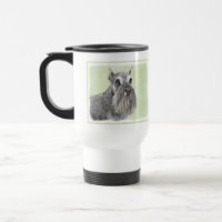Schnauzer (Riese, Standard) Malerei - Hundekunst