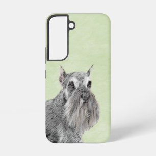 Schnauzer (Riese, Standard) Malerei - Hundekunst Samsung Galaxy Hülle