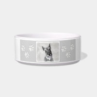 Schnauzer (Riesenmalerei) - Hundekunst