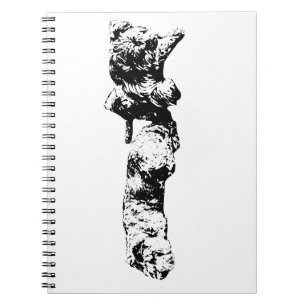 Schnauzer Skizzenbuch – Black & White Mini Duo Notizblock
