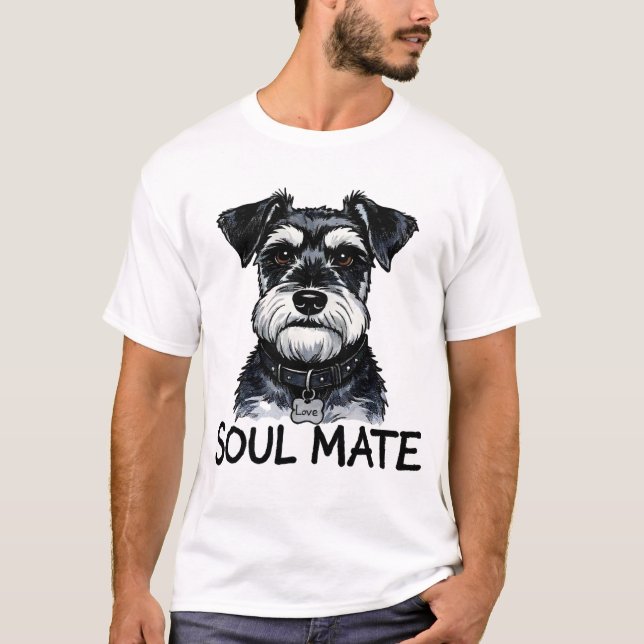 Schnauzer Soul T-Shirt (Vorderseite)