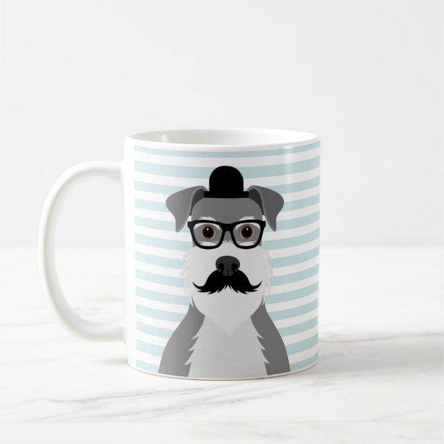Schnauzer-Tasse Kaffeetasse (Links)