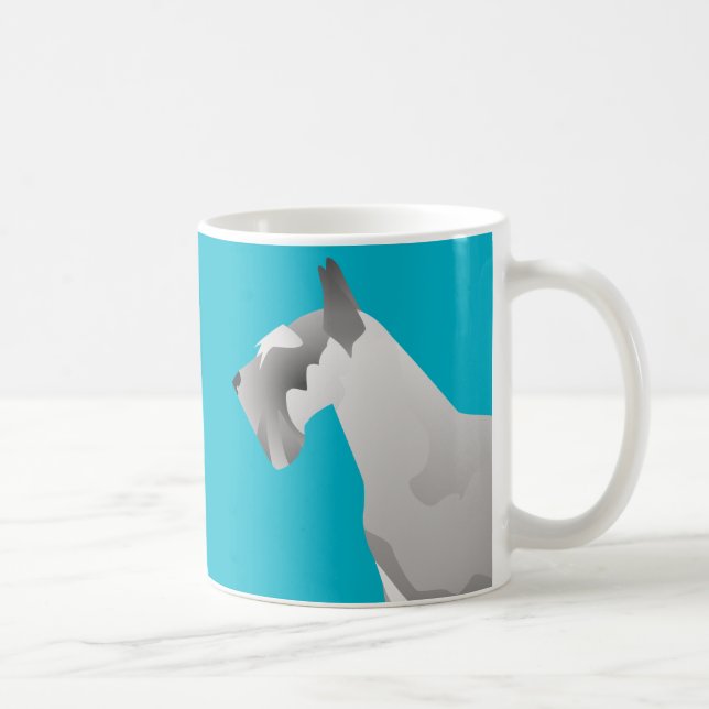 Schnauzer-Vorlagen für den Kunden Tasse (Rechts)