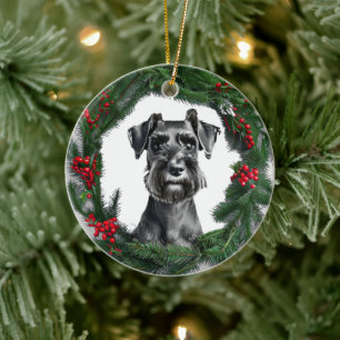 Schnauzer Weihnachtsschmuck