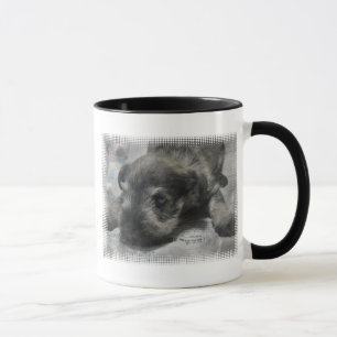 Schnauzer-Welpen-Kaffee-Tasse Tasse