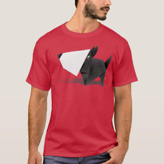 Schnauzer Welppy Origami Design 3 T-Shirt