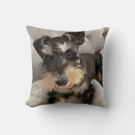 Schnauzer-Wurfkissen Kissen