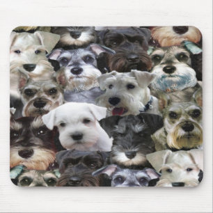 Schnauzercollage mousepad