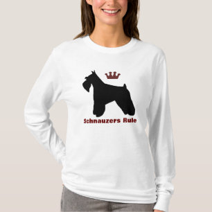 Schnauzers-Regel-Shirt T-Shirt