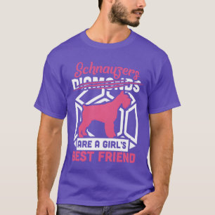 Schnauzers sind ein Girls-Beste Freundin T-Shirt
