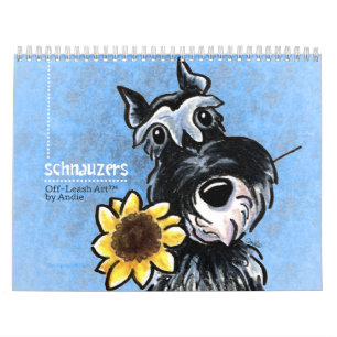 Schnauzers Weg-Leine Art™ Vol. 1 Kalender